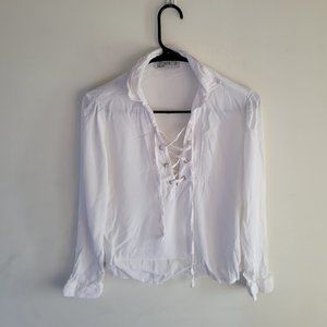 Cotton:ON white women's XS lightweight blouse